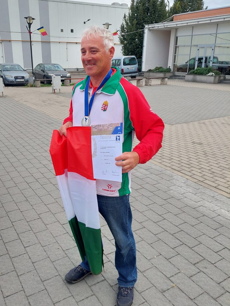 Szabó Péter ezüstéremmel